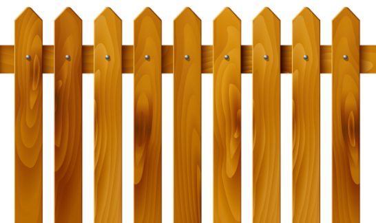 Забор из деревянного штакетника в Озёрах